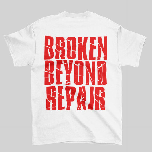 Red and white BBR short sleeve T