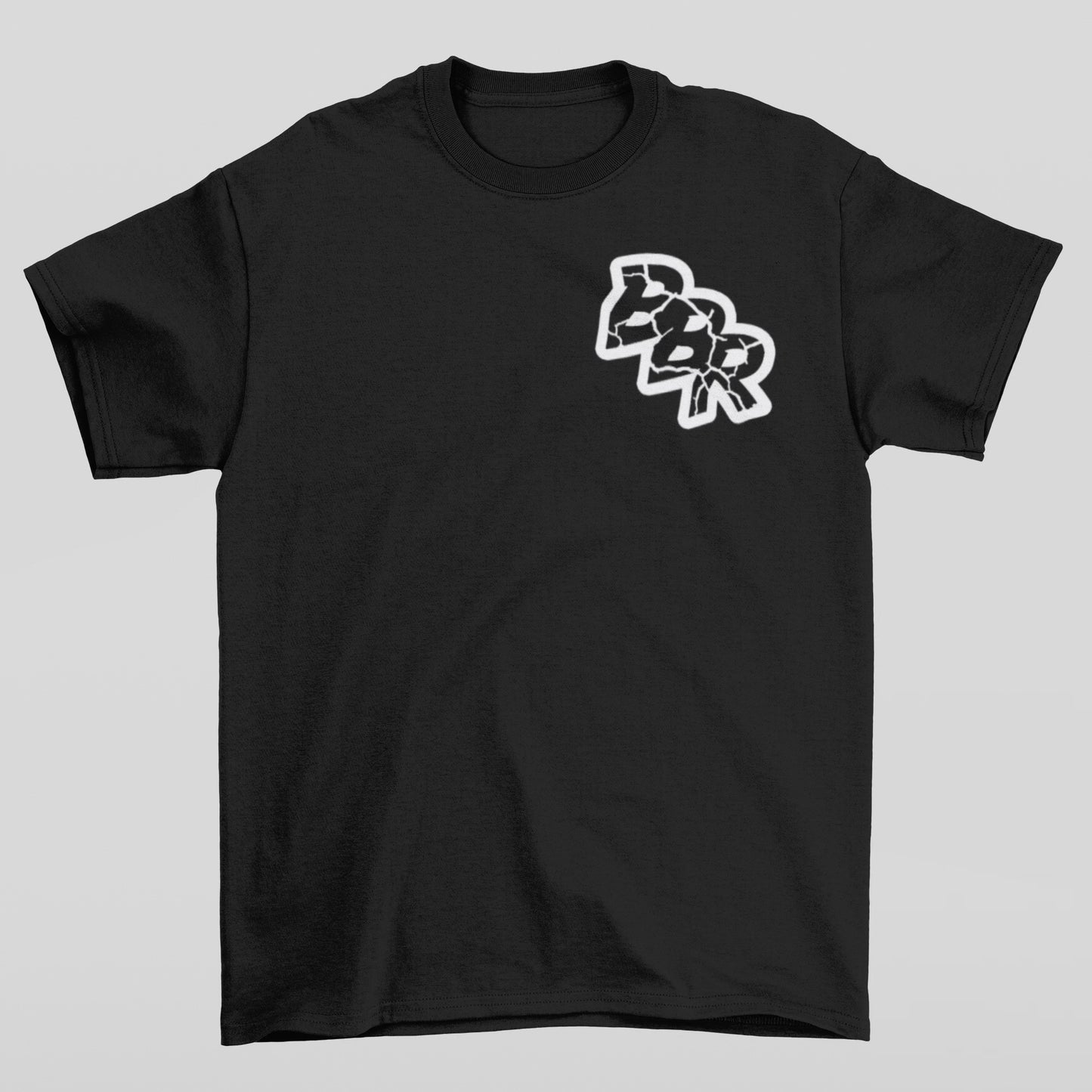 Black and white BBR short sleeve T