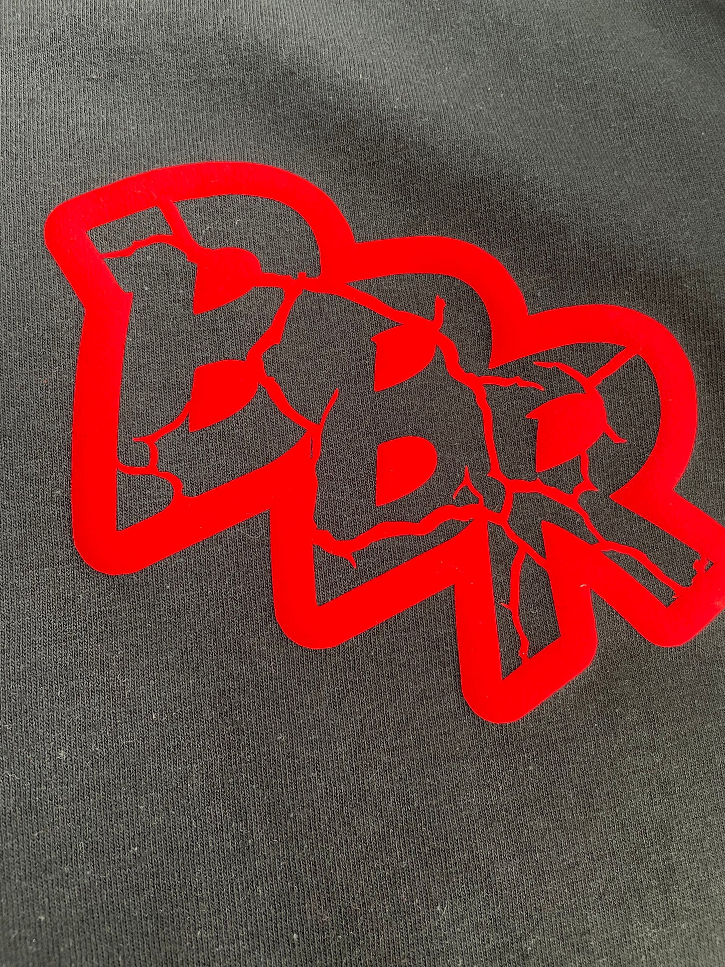 Black and Red “Forever Broken” short sleeve T